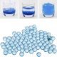Modré gélové guľôčky 500 ks 6–7 mm